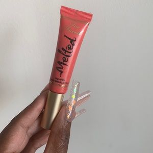 Too Faced Melted Coral Lipstick